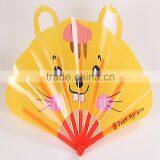 Plastic Cartoon Fans Folding Kid Plastic Hand Fan Customized Printing Fans