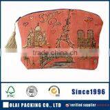 Personalized Printied Cosmetic Bag With Strap thumbnail-1