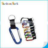 Wholesale Aluminium Carabiner With Lanyard and Keyring thumbnail-1