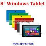 New 8inch Win8 Tablet pc Intel 3735 64bit Processor IPS 1280*800 Screen 2G/64GB Dual System HD Camera Tablet Computer thumbnail-2