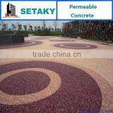 Colorful Permeable Concrete for Stadium/square/cycle Track/bikeway thumbnail-3