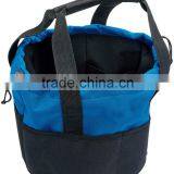Multi-pocket Bucket-shaped Bag With Reinforced Handles thumbnail-1
