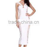 Newest Most Popular Sexy Strap Hollow Out Bodycon Good Strect One Piece Bandage Women Wear thumbnail-5