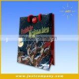 Printed Custom Made Folding Shopping Paper Bags for Christmas thumbnail-4
