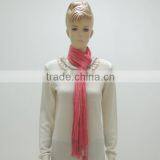 TYS68 Flax Scarf for Young Lady