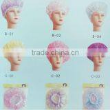 Colourful Shower Caps for Bathroom