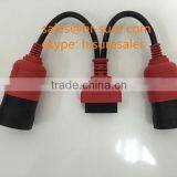 Heavy Duty Industrial Connector J1708J1939 to OBD2 Adapter for Diesel Obd2 Scanner thumbnail-2