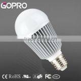 E27 E26 B22 12W Dimmable Led Bulb From Xiamen Gopro for Indoor and Outdoor Lighting 3 Years Warranty