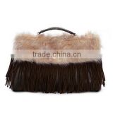 New Arrival Hot Selling Rabbit Fur Bag for Luxury Elegant Women