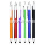 Cheap Plastic Click Action Promotional Ball Point Pen With Tip Touch Stylus thumbnail-2