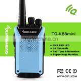 Handheld Type CE Approved 0.5W PMR446 Mini Walkie Talkie TG-K88mini