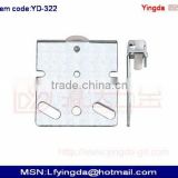 YD-322 High quality Iron cabinet sliding door roller door wheels