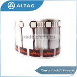 915mhz Fragile Disposable Uhf Rfid Red Wine Bottle Tag