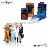 Visible Plastic Set Drill Boxes for DIN Standard Gripbox 4B 25pcs thumbnail-2