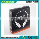 Hbs-740 Wireless Music A2dp Stereo Bluetooth Headset,Universal Vibration Neckband Style Headphone Earphone for IPhone6 6S 5S 5C thumbnail-1