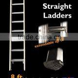 Aluminium 2 Section Straight Ladders 8 Ft. thumbnail-1