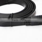 1.8M Black Flat HDMI Cable Male to Male thumbnail-1