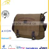 China vintage canvas bag, cheap canvas messenger bag men