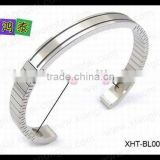 stainless steel bangle with magnets ,we have stocks .