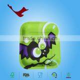 Paper Manufacturers Halloweens Square Printed 9" Paper Plate Fruit Dish Snack Container for Camping & Party thumbnail-1