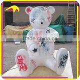 KANO4875 Festival Decorative Handmade Fiberglass Cartoon Bear thumbnail-3