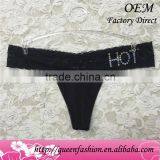 Lace Sexy Panties Different Sizes Sexy Transparent Thongs Shining Character Underwear With Custom Styles Women thumbnail-1