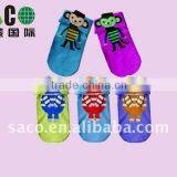 Monkey and Pig Jacquard Baby Socks thumbnail-1