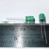 220UF/16V 6*7 Green Metallized Polyester Film Capacitor thumbnail-1
