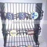 Flooring Metal Shop Rack/display Holder for Promotion or Supermarket