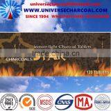 Hookah Incense Charcoal 10 Tablets of Quality Hookah Charcoal for Hooka Shisha Argilah Hukka Gudugudaa thumbnail-1