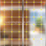 Frosted Silk Screen Printed Glass, Window Doors Decorative Glass thumbnail-5