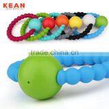 Wholesale Organic Baby Toys Sensory Baby Soothers Silver Baby Rattle thumbnail-2