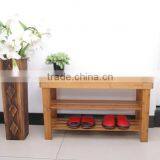 Wooden Bamboo Footstool Wholesale thumbnail-2