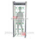 JH Series Advanced 18 Zones Walk Through Metal Detector thumbnail-2