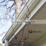 Metal Tree Branch Hook for Bird Feeders, Plants and More - Premium Quality Rust Resistant Steel - 12 Inch thumbnail-5