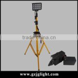 military/army LED Remote Area Lighting Systems portable waterproof led 36w 2200Lm telescopic tripod work floodlight RLS-836L