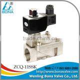 Female 3/4"1/2" 1'' 2" Stainless Steel Solenoid Valve 12V 24V 110V 220V ZCQ-11SSK thumbnail-1