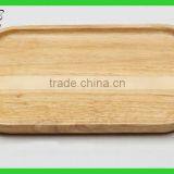 Wood Tray Rectangle Wooden Serving Tray Wood Plate thumbnail-3