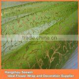 Bronze Spring Green Leaves Rectangle Table CCloth thumbnail-1