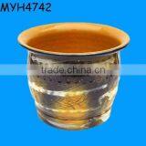 Antique Decorative Glazed Clay Flower Pots thumbnail-1