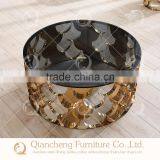 New Design Marble Top Metal Side Table thumbnail-5