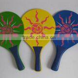 Customized Cheap Price High Quality China Wood Beach Tennis Rackets/badminton Rackets thumbnail-1