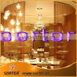 New Fashion Metal Chain Mail Curtain for Hotel Partition thumbnail-1