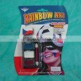 Fans Safe 3 Colors Face Paint With Brush, Customized Football Safety Face Paint With Brush thumbnail-5