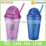 Ice Cream Shape Straw Mug thumbnail-1