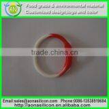 Gold Supplier Two Segment Colors Silicone Cheap Watch for Children thumbnail-2