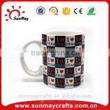 Wholesale Custom I Love OMAN Souvenir Ceramic Mug for Sale thumbnail-1