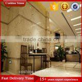 Natural Beige Cream Block Marble Slab Price for Sale thumbnail-5