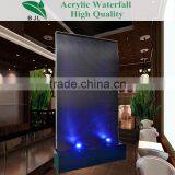 Led Waterfall Fountain Wall With Customized Acrylic Logo thumbnail-2