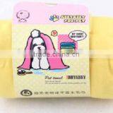 Soft Solid Color Micorfiber Pet Cleaning Towel thumbnail-2